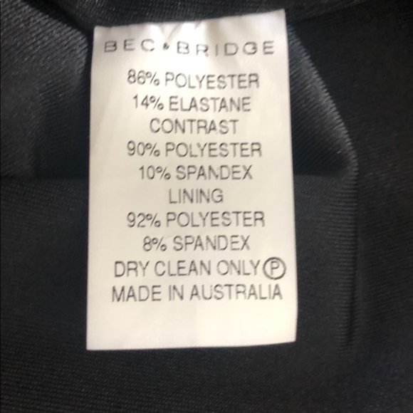 Bec + Bridge Midnight Rambler Body Con Dress 6 - Picture 6 of 8